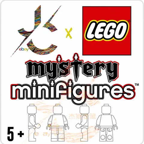 Estate Find | LEGO Minifigures Hoard | Mystery Random Blind Bag (8 Count)