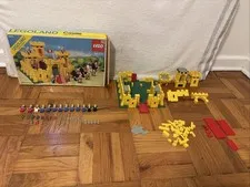 Classic Yellow Lego Castle System #6075 Vintage Set INComplete With Box