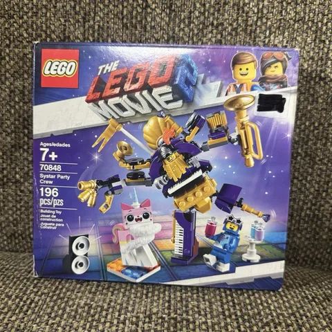 The LEGO Movie 2 Systar Party Crew LEGO set 70848. SEALED. RETIRED. 
