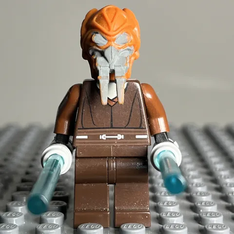 LEGO Star Wars Clone Wars (7676) (8093) Plo Koon Minifigure Jedi sw0198 - 3D