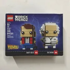 LEGO 41611 BrickHeadz Marty McFly & Doc Brown SEALED