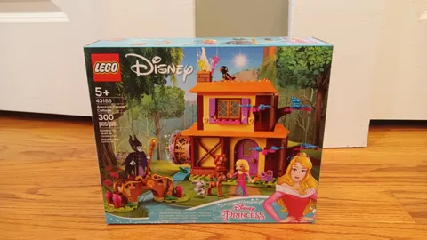 LEGO 43188 Disney Princess: Aurora's Forest Cottage 300pcs New and Sealed