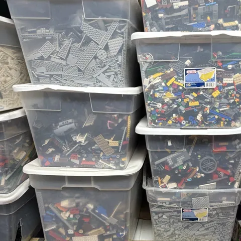 LEGO Bulk Lot Mixed Bricks, Plates & Pieces Multicolor 5 pounds