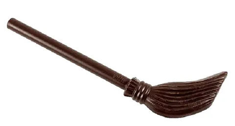 Lego 75978 Part 4332 Harry Potter Wizard Minifig BROOM Dark Brown  Flying D678