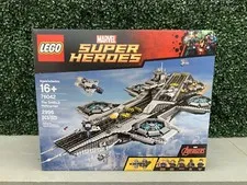 Lego Marvel Avengers Super Heroes- The SHIELD Helicarrier (76042)-New Ships Fast