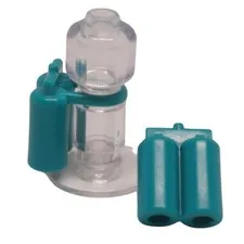 2x LEGO Minifigure Air Tanks Dark Turquoise Minifig Accessory