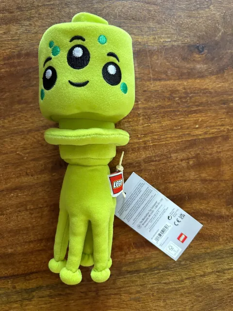 NEW 2024 Target Exclusive LEGO Space Green Slurple Alien Plush Stuffed Stuffie