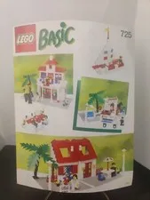 LEGO 725 Basic Universal Building  1990,  Instructions book ONLY 