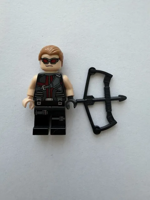 Lego Hawkeye Minifigure sh0034 6867 6868 Avengers 2012 Marvel Super Heroes