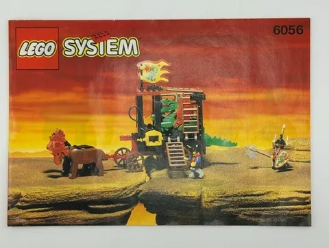 Lego 6056 Dragon Wagon Instruction MANUAL ONLY (1993)