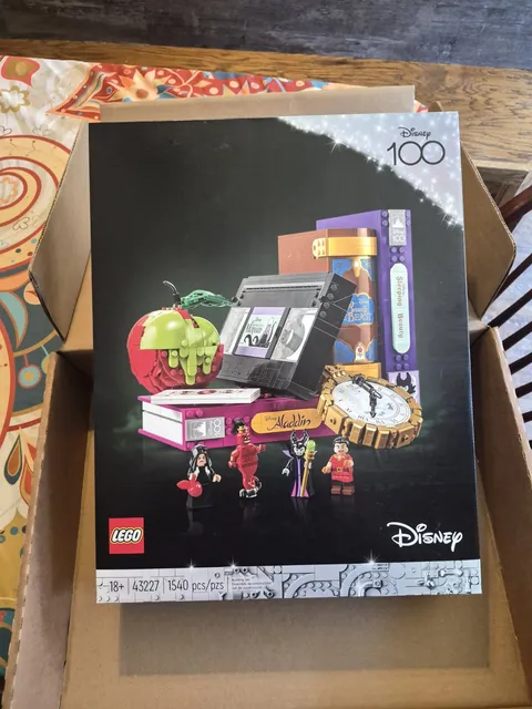 LEGO 43227 Disney Villain Icons 100th Anniversary ~ Brand New Sealed ~