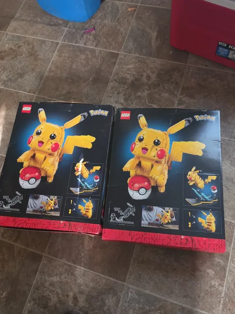 Lego Pokemon 72152 Pikachu And Poke Ball 2050pc Set New In Box SEALED