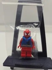 LEGO Scarlet Spider Man Minifigure 76057 Bridge Battle Genuine Lego Spiderman