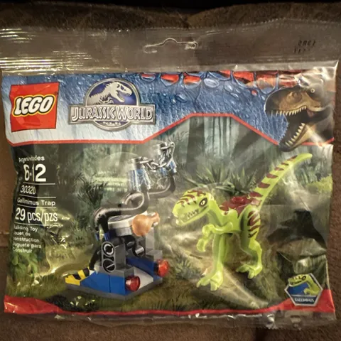 LEGO Jurassic World 30320 Gallimimus Trap Polybag. New. Sealed.