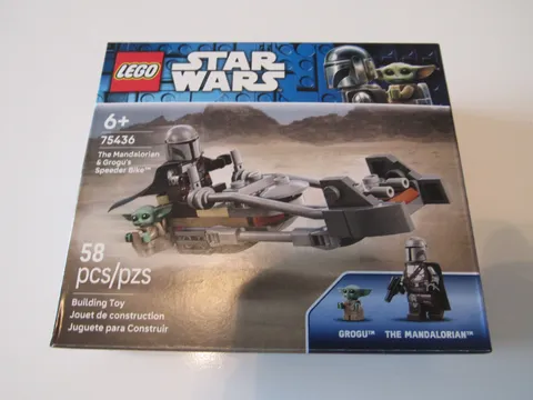 Lego Star Wars 75436 The Mandalorian & Gogus Speeder Bike 58pc New