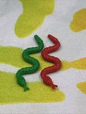 Lego Animal Set Of 2 Snake Figures Red Green 30115