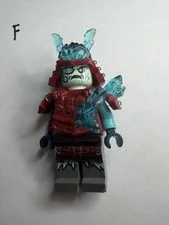 Lego Minifigure Blizzard Samurai (NJO549) From Ninjago Sets 70671 70676 70684