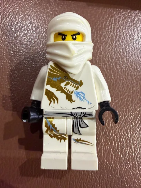 Lego Zane DX Minifigure njo0018 Ninjago CMF Lot Rare Retired 2260 2171 Vintage