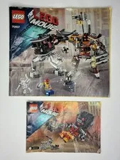 LEGO Movie Instruction Manual ONLY Lot: 70807 MetalBeard’s Duel & 70817 Batman
