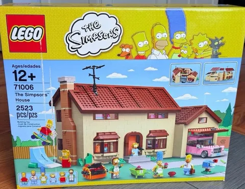 LEGO The Simpsons House 71006 Complete Set 2523 Pieces Age 12+ Box