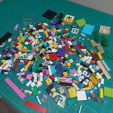 LEGO Bulk 1lb Grab Bag Mixed Pieces Colors Assortment 3