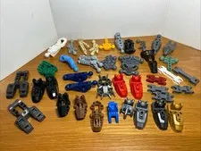 LEGO Bionicle Foot Ball Joint Socket Torso Leg Lot of 45 Pieces