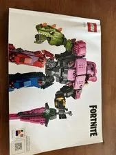 LEGO Instruction Manual for Fortnite Mecha Team Leader. No Bricks