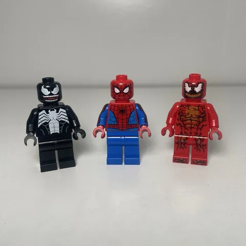 LEGO Marvel Super Heroes Minifigures - Venom, Spider-Man, Carnage
