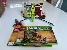 LEGO NINJAGO: Training Set 9558 - 100% Complete with Instruction Manuals, No Box