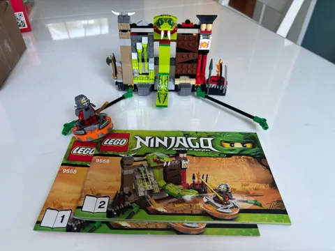 LEGO NINJAGO: Training Set 9558 - 100% Complete with Instruction Manuals, No Box