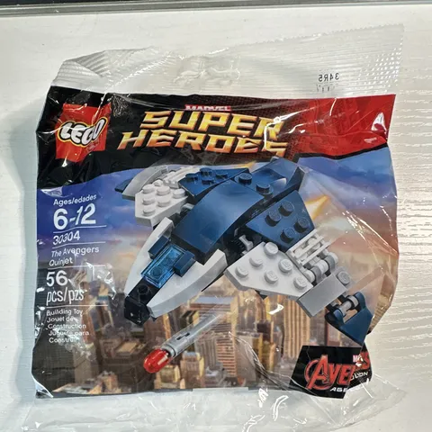 LEGO Marvel Super Heroes 30304 The Avengers Quinjet Poly 56 Piece Set New Sealed