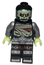 Lego  NINJAGO Minifigure NJO0798 Bone Guard NO HAT 71788 Lloyd's Ninja Street Bi