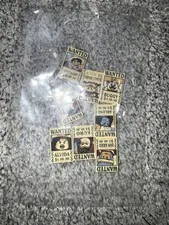 LEGO One Piece Printed WANTED Tiles/Posters Tan/Brown Mixed Lot Polybag