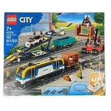 LEGO City Freight Train Set 60336 NEW - Damaged Open Box Sealed Bags Retired 