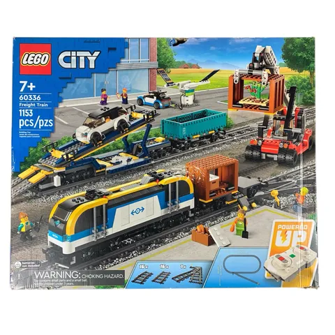LEGO City Freight Train Set 60336 NEW - Damaged Open Box Sealed Bags Retired 