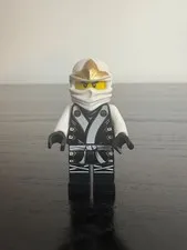 Lego Ninjago Zane Minifigure Final Battle Robes njo0076 set 70504