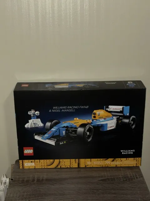 LEGO Icons 10353 Williams Racing FW14B Nigel Mansell F1 Car New Sealed