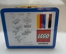 2019 LEGO Tin Lunchbox Original Lego Brick 1958  Patent Sketch 5006017