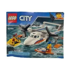 LEGO City Sea Rescue Plane 60164 Illustrated Manual Booklet Only