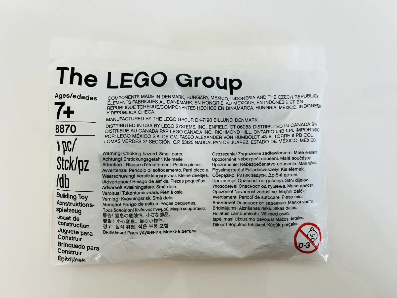 LEGO Functions Power Functions Light 8870 NEW SEALED