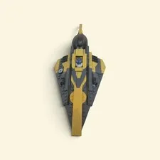 75214 LEGO Complete Star Wars: Anakin's Jedi Starfighter with minifigures ship 