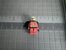 Custom Printed Lego Robin Minifigure Incomplete Missing Hair SH0011