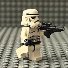 LEGO Star Wars Minifigure Imperial Stormtrooper sw0366 (Set 9489) w/ Weapon VG