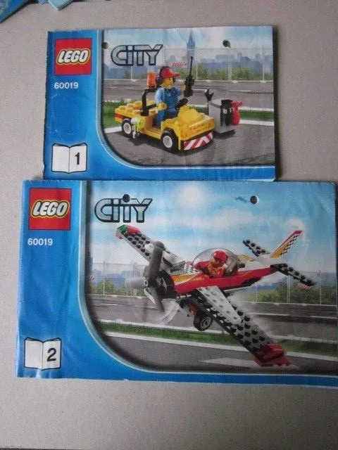 Lego City Building Instructions Instruction 60019 Part 1 and 2 Part 1 and 2