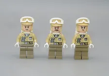 LEGO Star Wars lot Hoth Rebel Troopers backpack minifigure 8083 9509 8129 75014