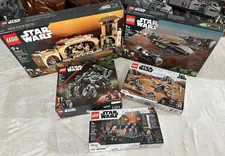 LEGO Star Wars Lot of Five 75326, 75361, 75325, 75299 & 75310 Mandalorian NIB