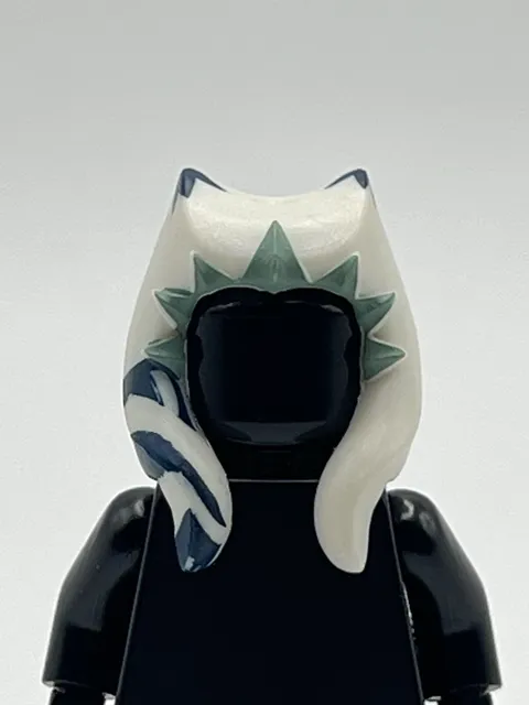 Lego Star Wars Ahsoka Misprint Minifigure Hair Rare Prototype Test Error