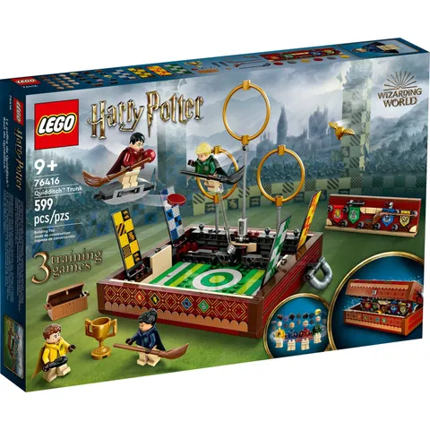 LEGO Harry Potter Quidditch Trunk 76416 Building Toy Set 599 Pcs Banner Game New