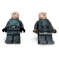 LEGO Star Wars Imperial Officer Minifigures Lot of 2 Dark Gray Tobias Beckett