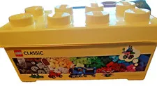 Used LEGO 10696 with Tote Blocks Platforms Creative Brick Box NO MANUAL Platform